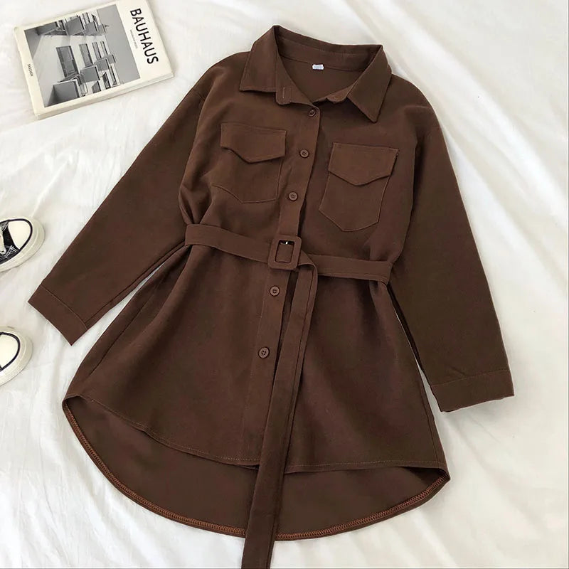 Brunette Beltway Dress