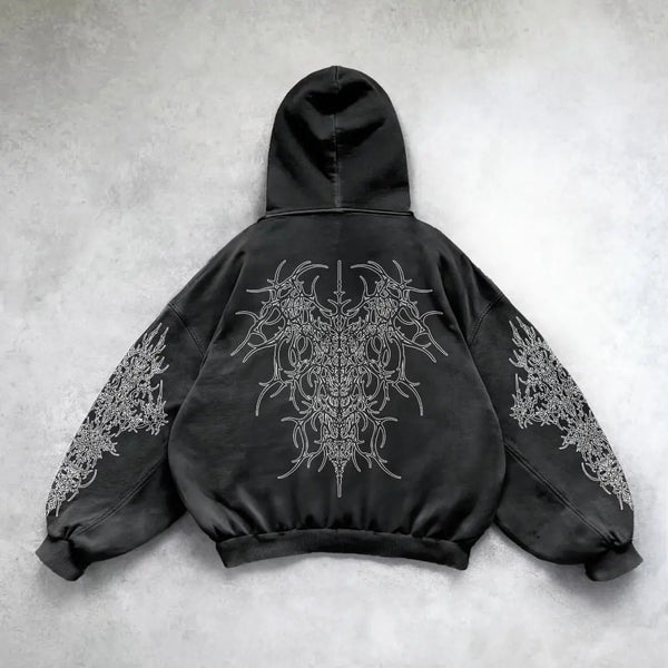 Nocturn Vein Hoodie