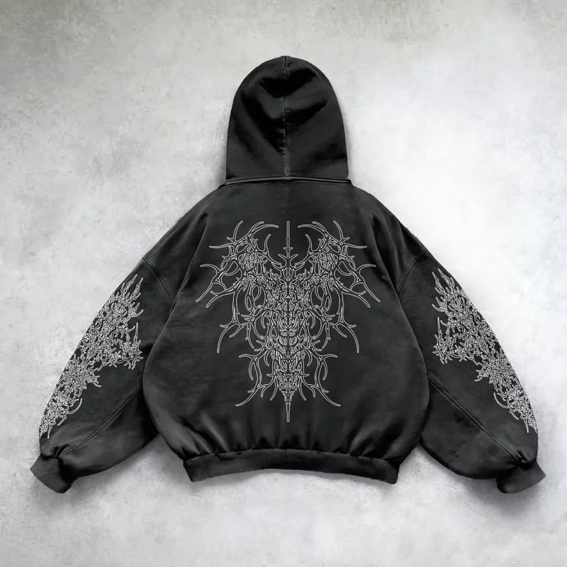 Nocturn Vein Hoodie