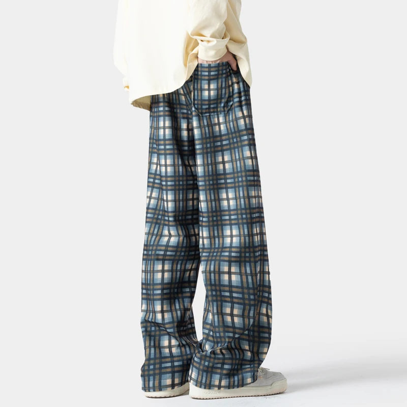 Cosmic Check Sweatpants