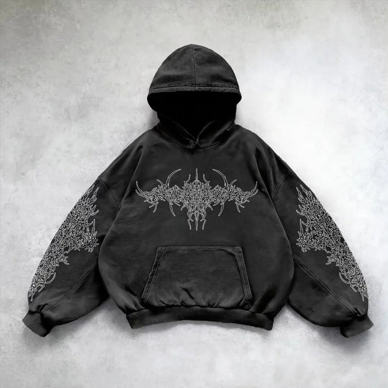 Nocturn Vein Hoodie
