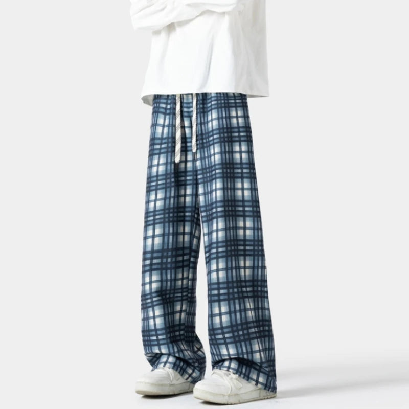 Cosmic Check Sweatpants